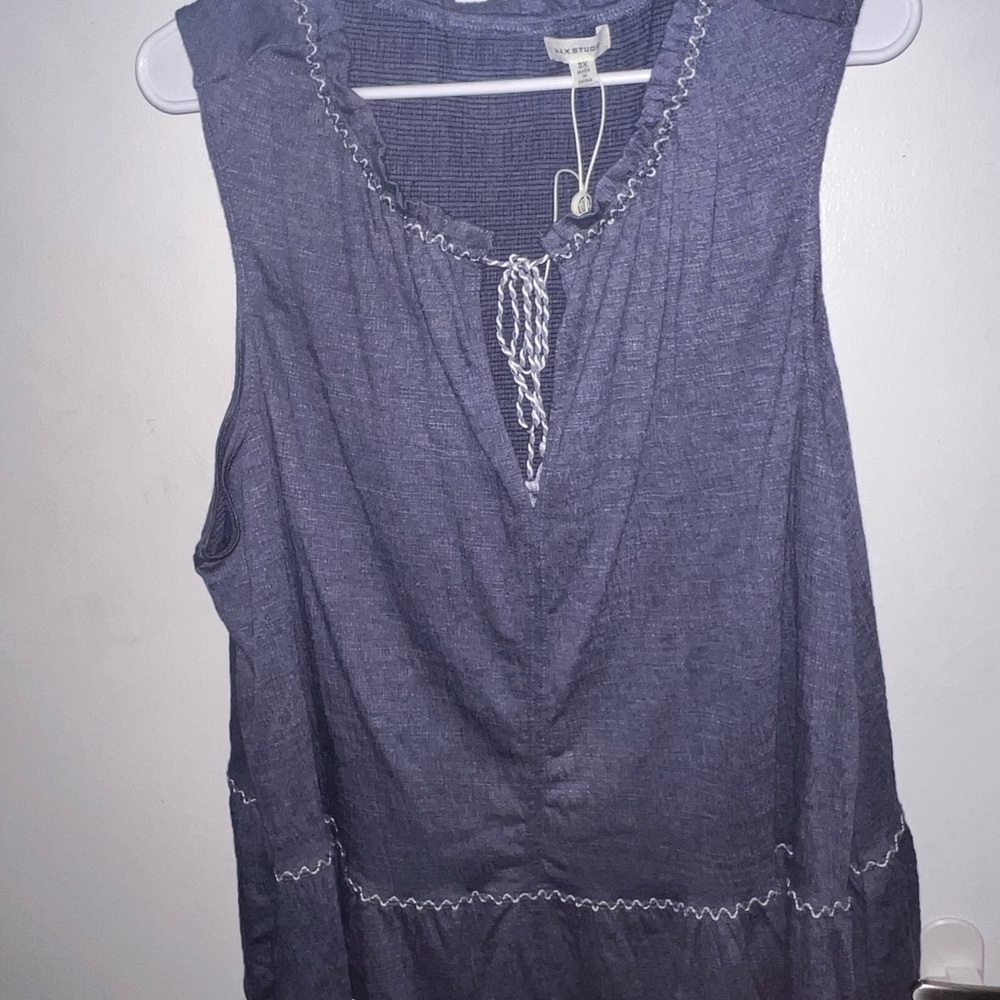 Denim Tank Top